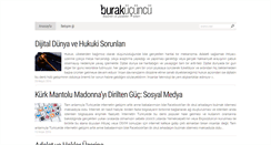 Desktop Screenshot of burakucuncu.com.tr