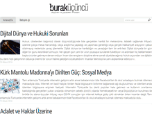 Tablet Screenshot of burakucuncu.com.tr